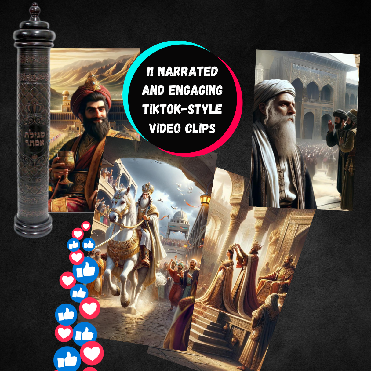 📜 Megillah TikTok – The Ultimate Megillah Engagement Package!